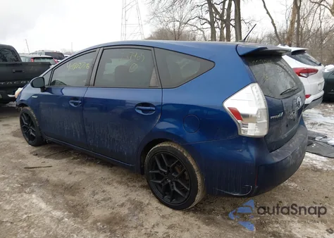 2013 Toyota Prius V Two from USA, damaged, VIN JTDZN3EU5D3237965